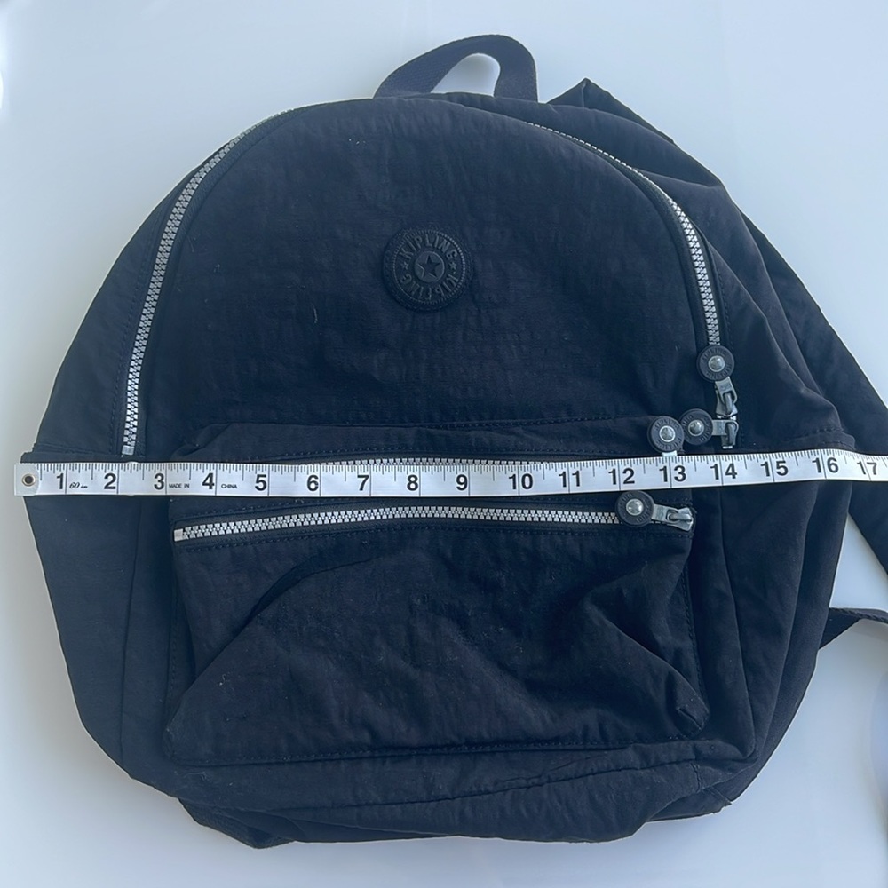 Black Kipling Backpack - Picture 6 of 9